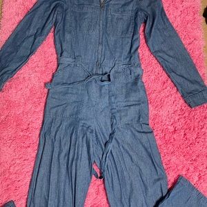 Denim jumpsuit